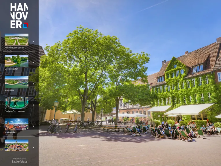 360° Rundgang durch die Altstadt Hannovers